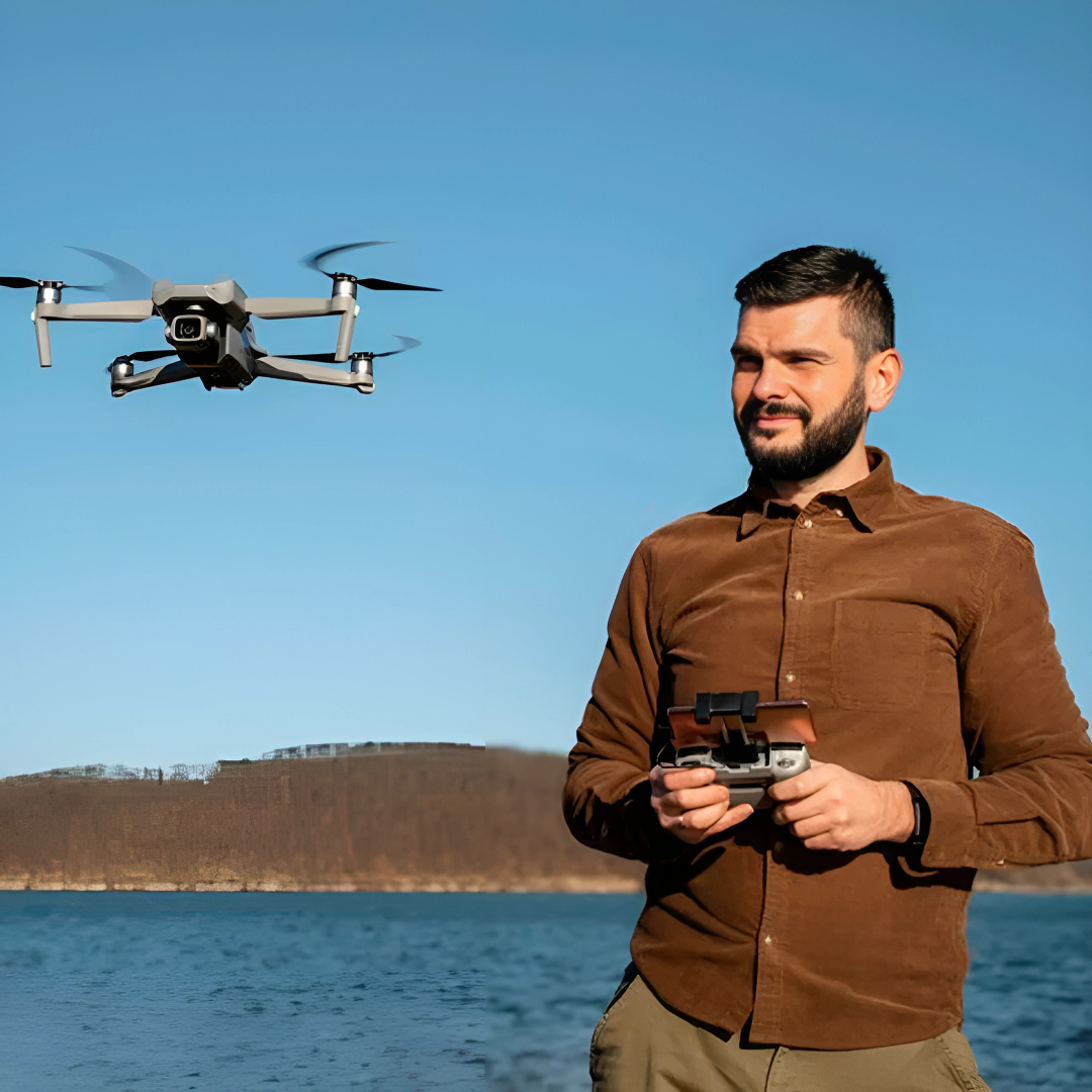 DRONE E99 – Graba desde el cielo como un profesional