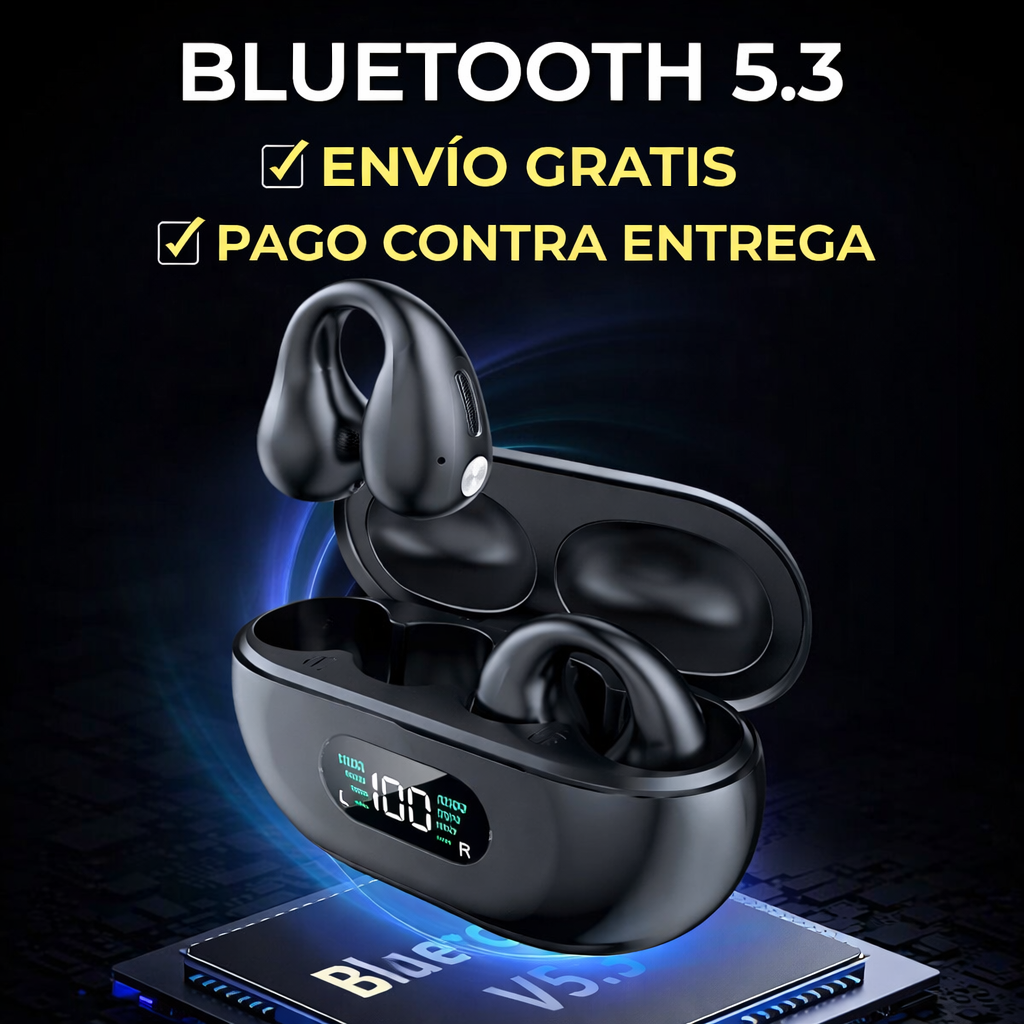 AURICULARES CLIP Bluetooth 5.3 +ENVIO GRATIS