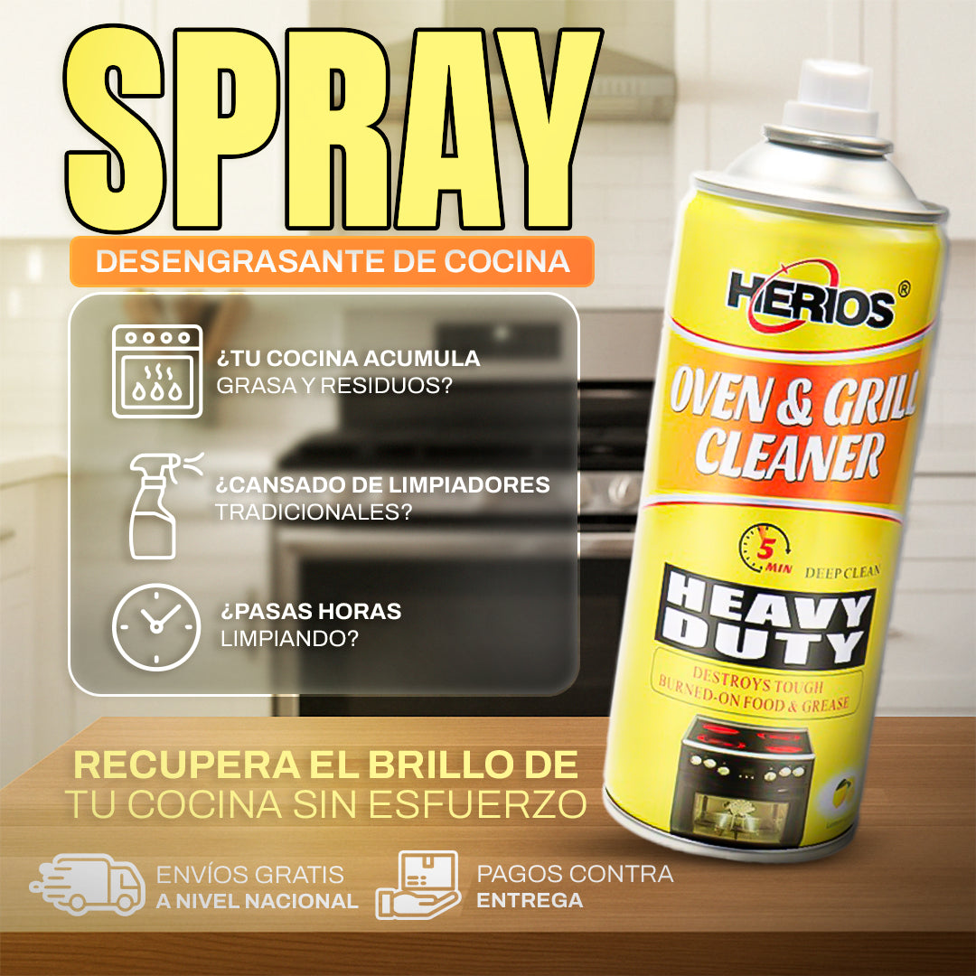 Herios® Spray Desengrasante