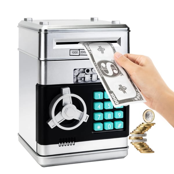 Caja fuerte electrónica con contraseña - MINI-cajero automático