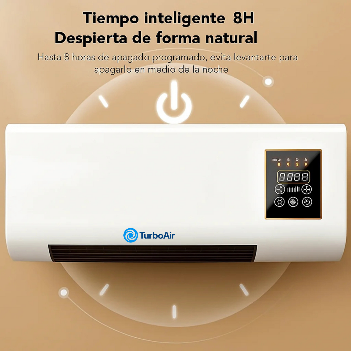 Turbo Air - Aire Acondicionado Portátil [Enfría y Calienta]