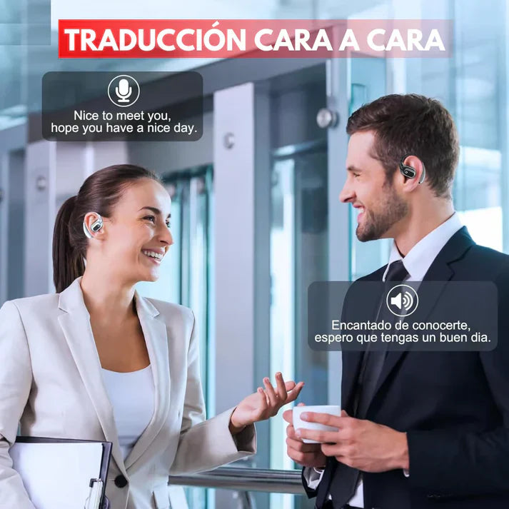 Auriculares Traductores – Escucha y entiende cualquier idioma CON ENVIO GRATIS 🇬🇹