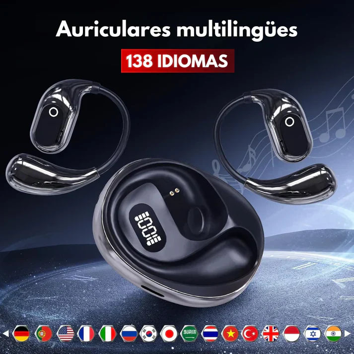 Auriculares Traductores – Escucha y entiende cualquier idioma CON ENVIO GRATIS 🇬🇹