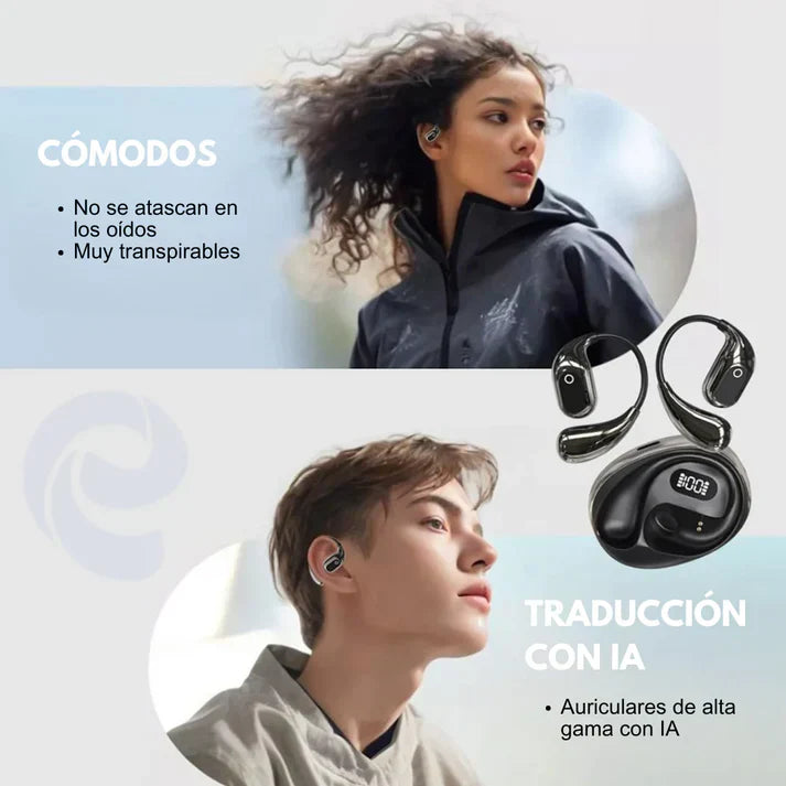 Auriculares Traductores – Escucha y entiende cualquier idioma CON ENVIO GRATIS 🇬🇹