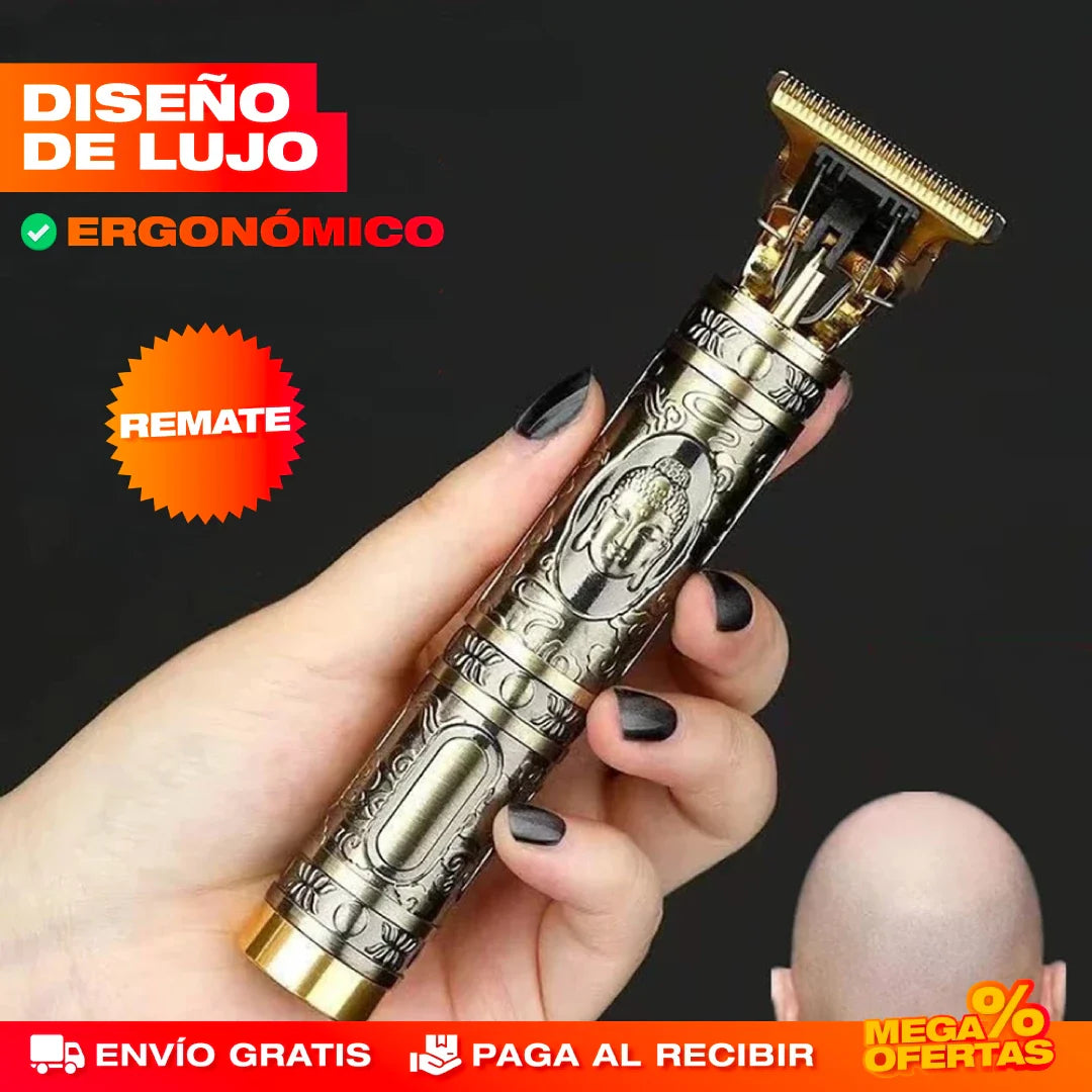 MÁQUINA BARBERA BUDA TRIMMER® PROFESIONAL RECARGABLE