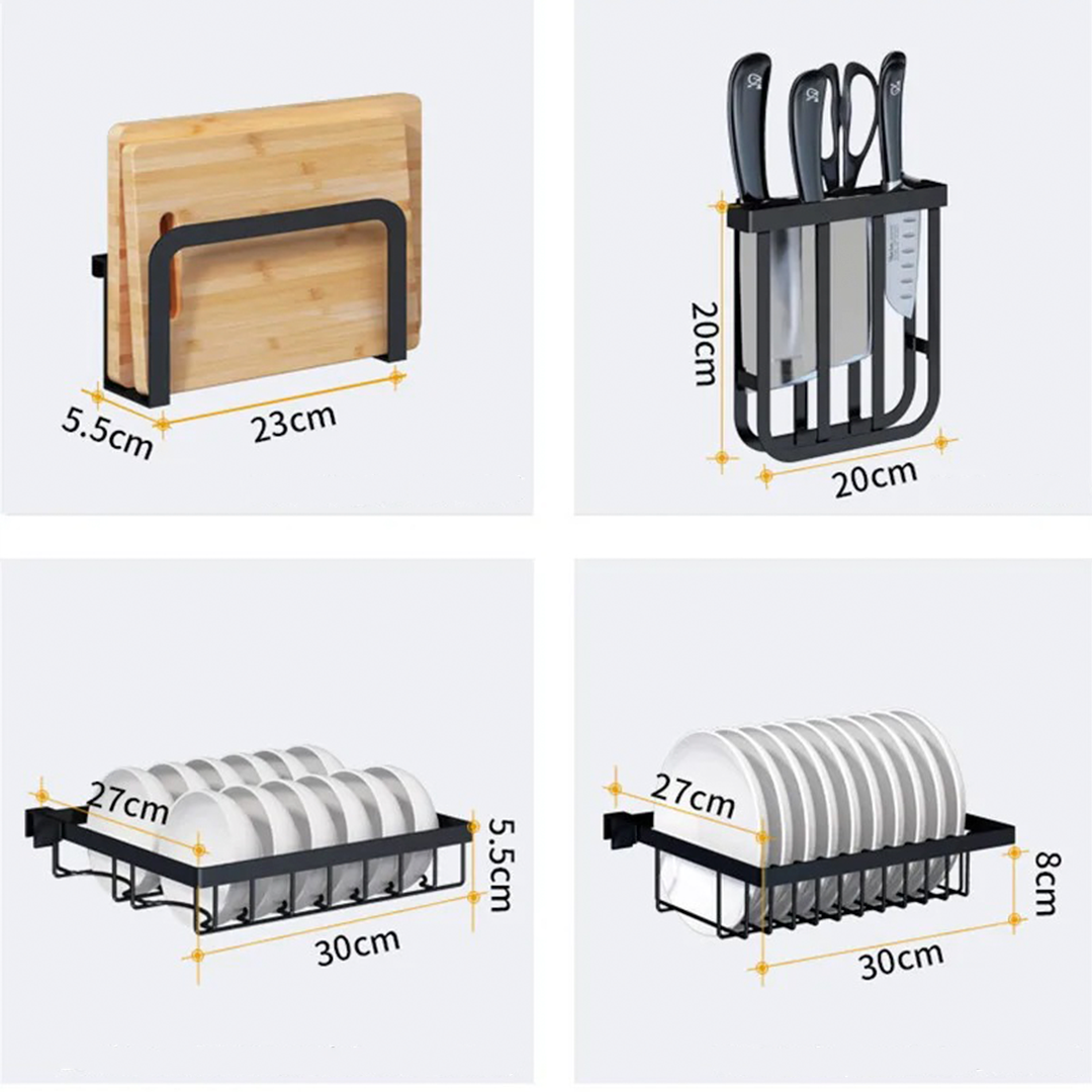 Escurridor de Trastos de Acero Inoxidable