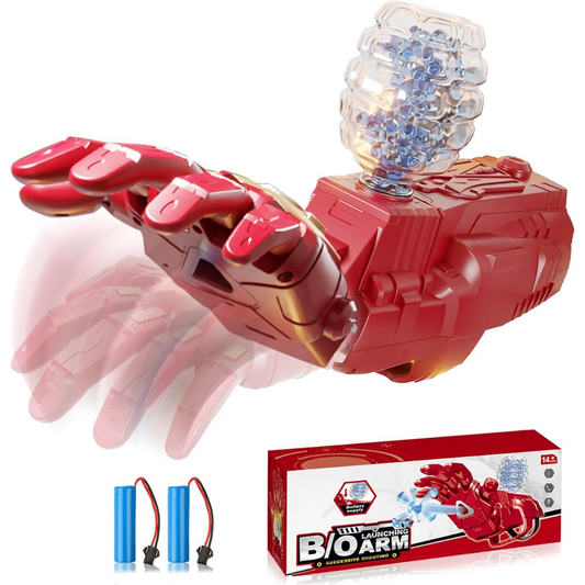 Brazo IronMan Hidrogel – Diversión épica al estilo de tu superhéroe favorito