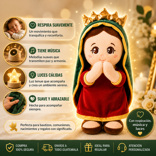 VIRGENCITA QUE RESPIRA CON MUSICA Y LUCES