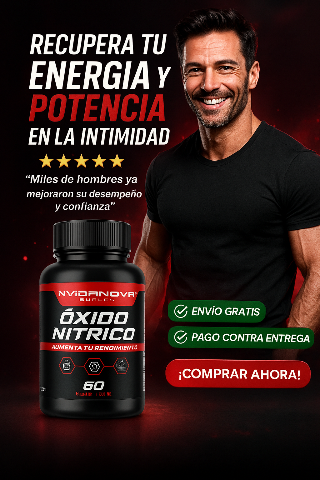 OXIDO NITRICO 1000MG 60 CAPS™