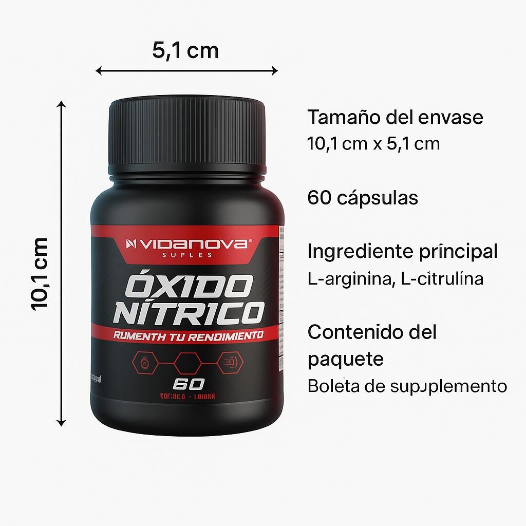OXIDO NITRICO 1000MG 60 CAPS™