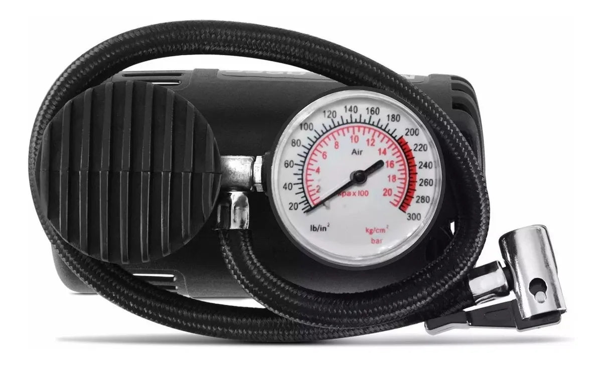 Mini Compresor De Aire 300 PSI para Neumáticos de Coche, Moto y Bicicleta