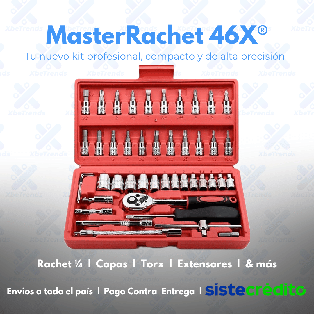 🚀 MasterRachet 46X® - Kit de Rachet 1/4