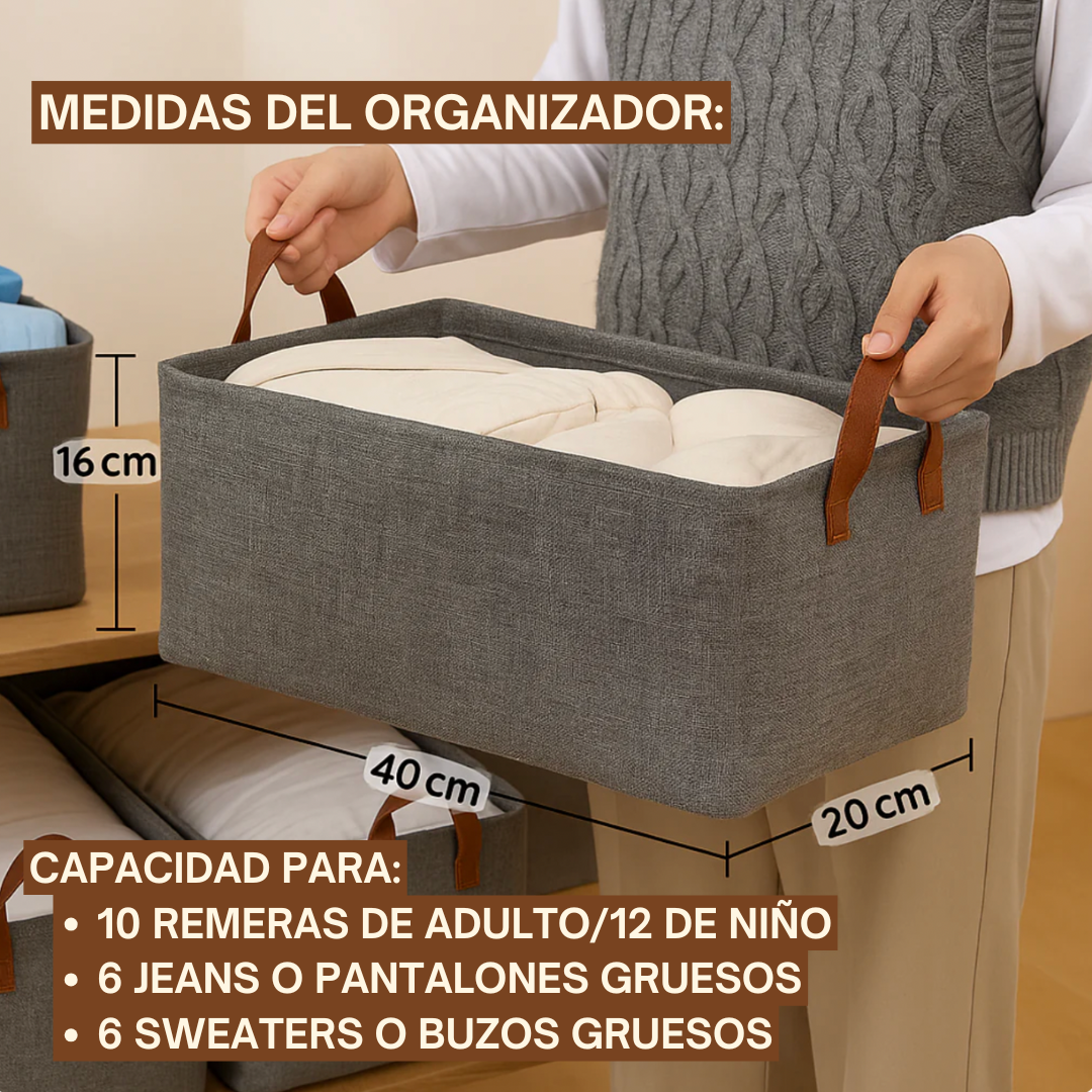 Organizadores de Ropa Plegables (Comprá 1 y lleváte 4)