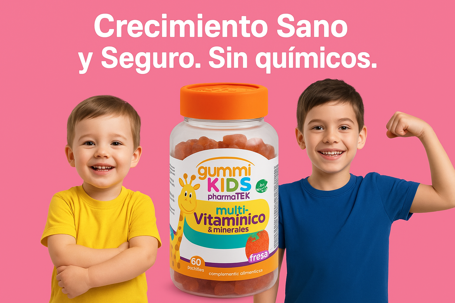 Gomitas de Crecimiento para Niños-60Gumies