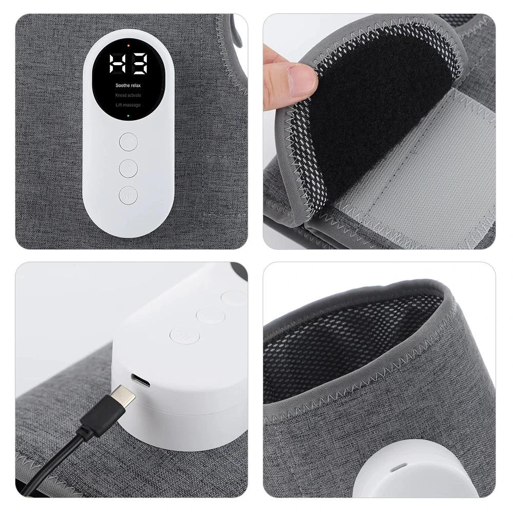 ALIVIOMAX | ALIVIO RÁPIDO PARA PIERNAS CANSADAS CON TECNOLOGÍA DE COMPRESIÓN, AIRE Y CALOR