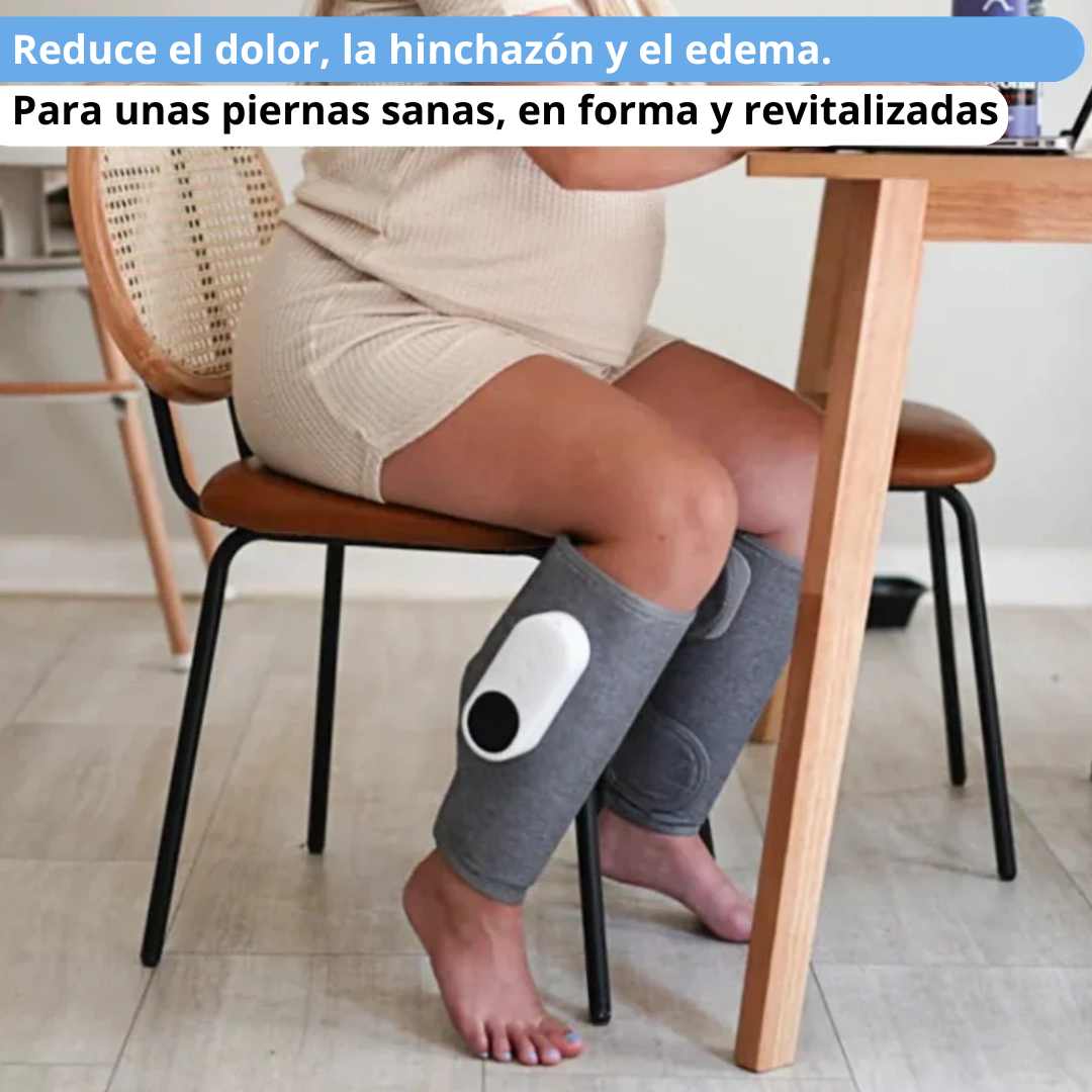 ALIVIOMAX | ALIVIO RÁPIDO PARA PIERNAS CANSADAS CON TECNOLOGÍA DE COMPRESIÓN, AIRE Y CALOR