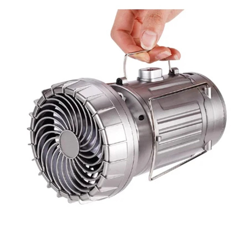 MagicLamp - Lámpara Solar Multifuncional con ventilador y carga